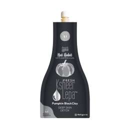 Nat Habit: Fresh Pumpkin Black Clay Ksheer Lepa Face Pack Mask - 40gm