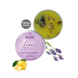 Nat Habit: Lemon Lavender Lip Balm - 10gm