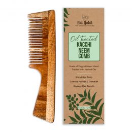 Nat Habit: Kacchi Neem Comb (Fine Tooth)