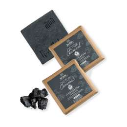 Nat Habit: Detox Charcoal Soap - 125g (Twin Pack of 2)