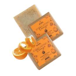 Nat Habit: Exfoliating Orange Soap - 125gm (Twin Pack of 2)