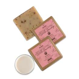 Nat Habit: Brightening Milk Rosehip Soap 125gm (Twin Pack of 2)