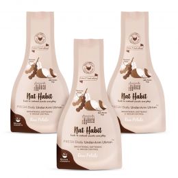 Nat Habit: Raw Potato UnderArm Ubtan - Pack of 3, 40 gm
