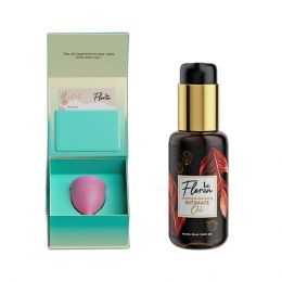 Floren: Reusable Menstrual Cup (Tiny) with Intimate Oil (50ml) combo for Women