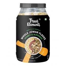 True Elements: Jowar Flakes With Honey And Almonds - 750 gm