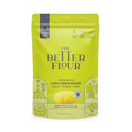 The Better Flour: Spinach Flour Gluten Atta - 1kg