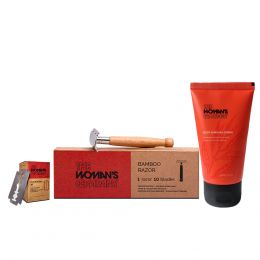The Woman's Company: Body Shaving Crème with Bamboo Razor and 10 + 30 Blades