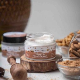 The Herbal Blend: Hand and Foot Scrub - 50gm