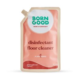 Born Good: Plant Based Disinfecting Liquid Floor/Surface Cleaner Refill  - 1 Ltr