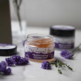 The Herbal Blend: Rejuvenating Face and Body Scrub - 50gm