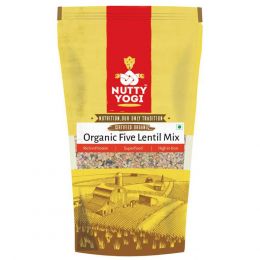 Nutty Yogi: Organic Lentil Mix Flour - 400 gm