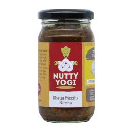 Nutty Yogi: Khatta Meetha Nimbu - 800 gm
