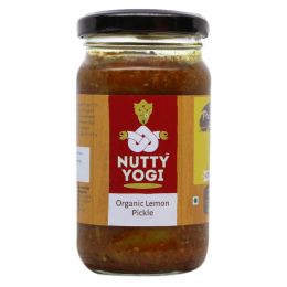 Nutty Yogi: Organic Lemon Pickle - 100 gm