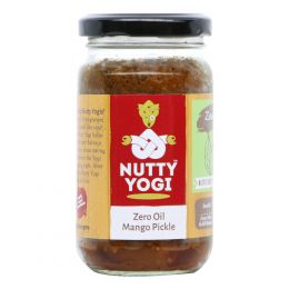Nutty Yogi: Zero Oil Mango Pickle - 125 gm