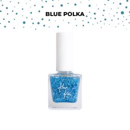 Harkoi: Lacquer - Blue Polka - NL10 - 50gm