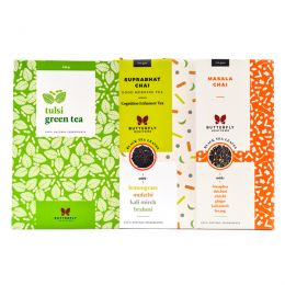 Butterfly Ayurveda: Healthy tea essential kit