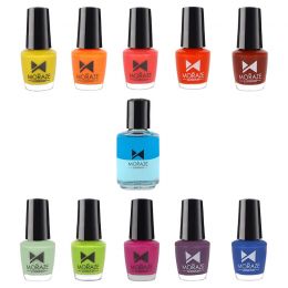 Moraze London: Freedom Box (10 Nail Paint Each 5 ml + 1 Remover 30 ml)