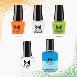 Moraze London: Freedom Box Mini (4 Nail Paint Each 5 ml + 1 Remover 30 ml)
