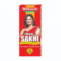 Baidyanath: Meri Sakhi- Herbal Non Hormonal Menstrual Regulator for Women - 200 ml