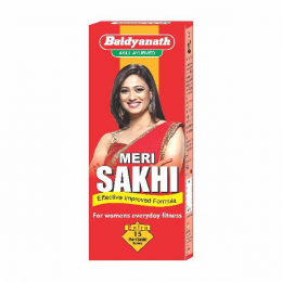 Baidyanath: Meri Sakhi- Herbal Non Hormonal Menstrual Regulator for Women - 450 ml
