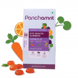 Panchamrit: Eye Health Orange Flavour Gummies - 30 Gummies