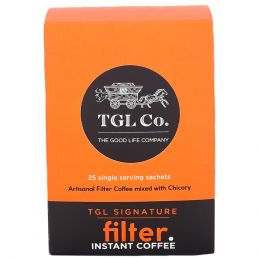 TGL Co.: Signature Filter Instant Coffee Powder Stick Sachets - 25 Sachets