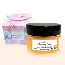 Lavenza: Cleansing Balm (Citrus Mist) - Makeup Remover + Daily Face Wash with Orange oil & Green Coffee - 50 gm