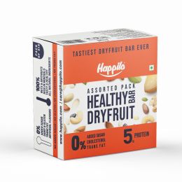 Happilo: Healthy Dry Fruit Bar Assorted (35gx6)