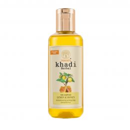 Vagad's Khadi: Lemon and Honey Shampoo - 210ml