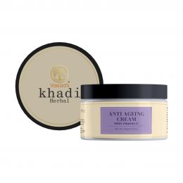 Vagad's Khadi: Anti Ageing Cream With Vitamin C - 50ml