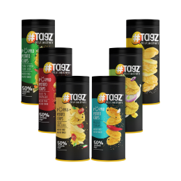 TagZ Foods: CanZ Chips Pack of 5, 1 Pack of CigarZ, 3 Boxes of CookieZ