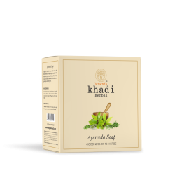Vagad's Khadi: Ayurveda Soap - 100gm (Pack of 3)
