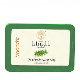 Vagad's Khadi: Neem Soap - 125gm (Pack of 3)