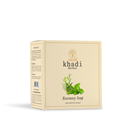 Vagad's Khadi: Rosemary Soap - 100gm (Pack of 3)