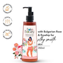 Boho Botanist: Body Milk Bulgarian Rose, Peony & Rosehip - 350ml