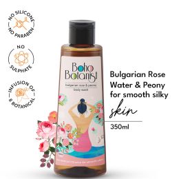 Boho Botanist: Body Wash Bulgarian Rose & Peony - 350ml