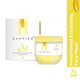 Happier: Powerblend Exfoliating Face Mask - 75gm