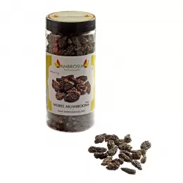 Ambrosia: Dried Morel Mushrooms Minis -70g