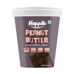 Happilo: Belgium Chocolate Peanut Butter Crunchy - 510gm