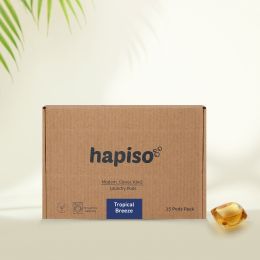 Hapiso: Morning Dew Fragrance Laundry Pods - Combo (Pack of 30 Pods)