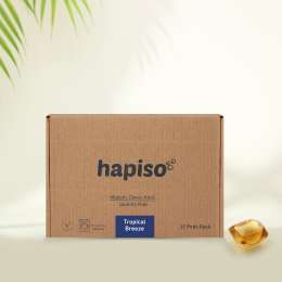 Hapiso: Morning Dew Fragrance Laundry Pods - Combo (Pack of 30 Pods)