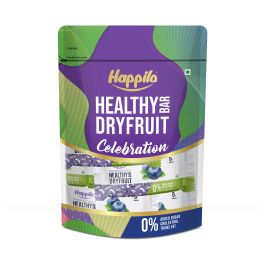 Happilo: Celebrations Premium Blueberries Healthy Dry Fruit Bar (35gx6)