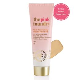 The Pink Foundry: Matte Moisturising Mineral Sunscreen - 50gm