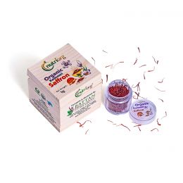 Nutriorg: Certified Organic Kashmiri Saffron - 1 gm