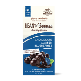 Bean to Chocolatier: Bean to Berries -  Chocolate Coated Blueberries - 80gm