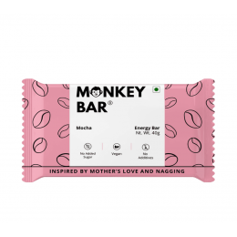 Monkey Bar: Mocha Energy Bars - Pack of 10
