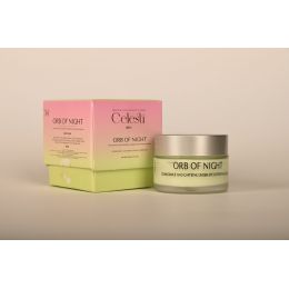 Celesti Skin: Orb of Night - Chamomile and Caffeine infused de-puffing under-eye cream - 30ml