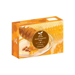 Shrida Naturals: Honey Almond Soap - 125gm