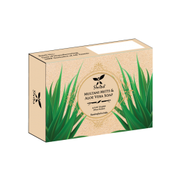Shrida Naturals: Multani Mitti Aloe Vera Soap - 125gm