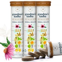Wellbeing Nutrition: Grandma's Kadha- Ayurvedic Tea - 60 Tabs